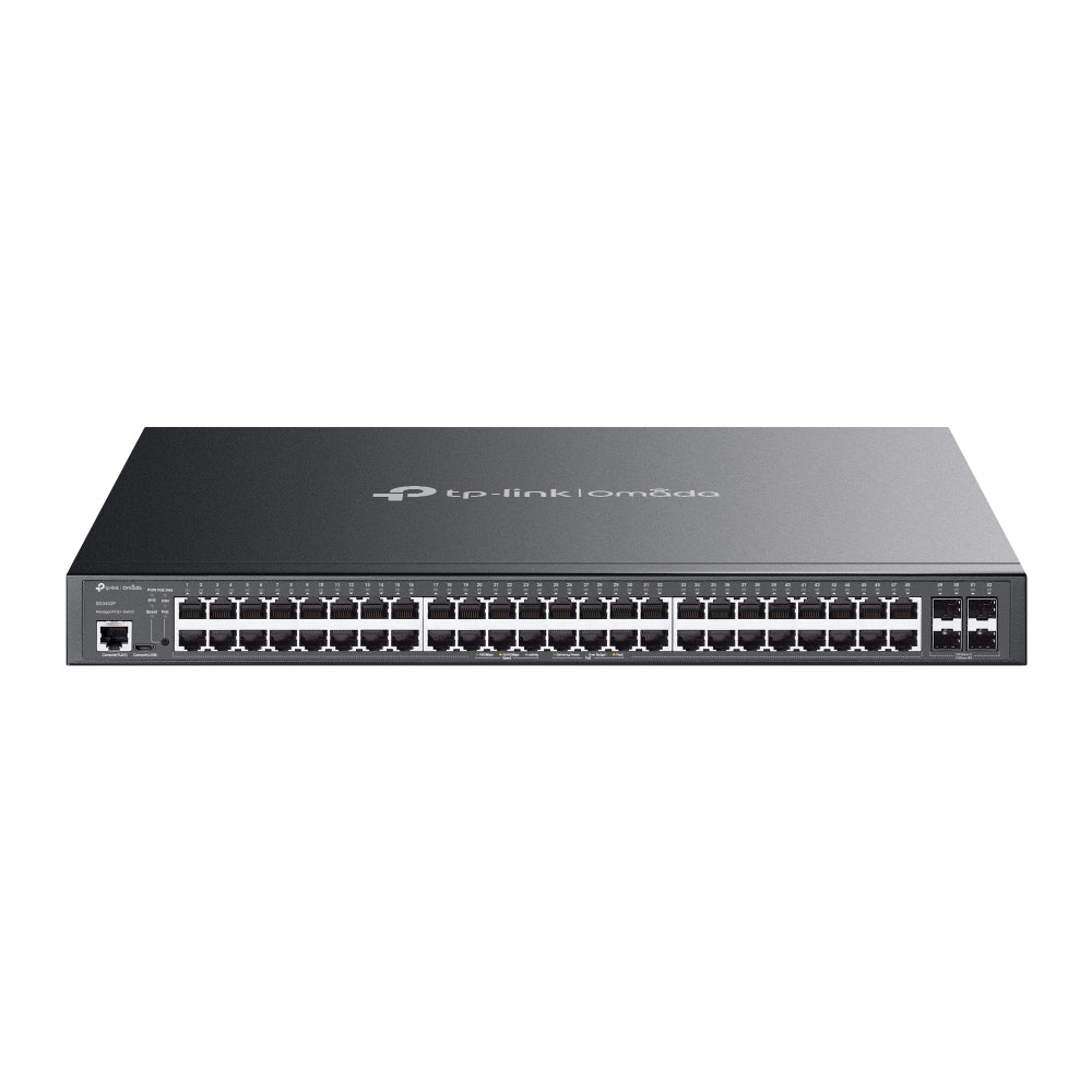 TP-Link Omada SG3452P – Switch administrable L2+ 48 ports Gigabit PoE+ et 4 SFP