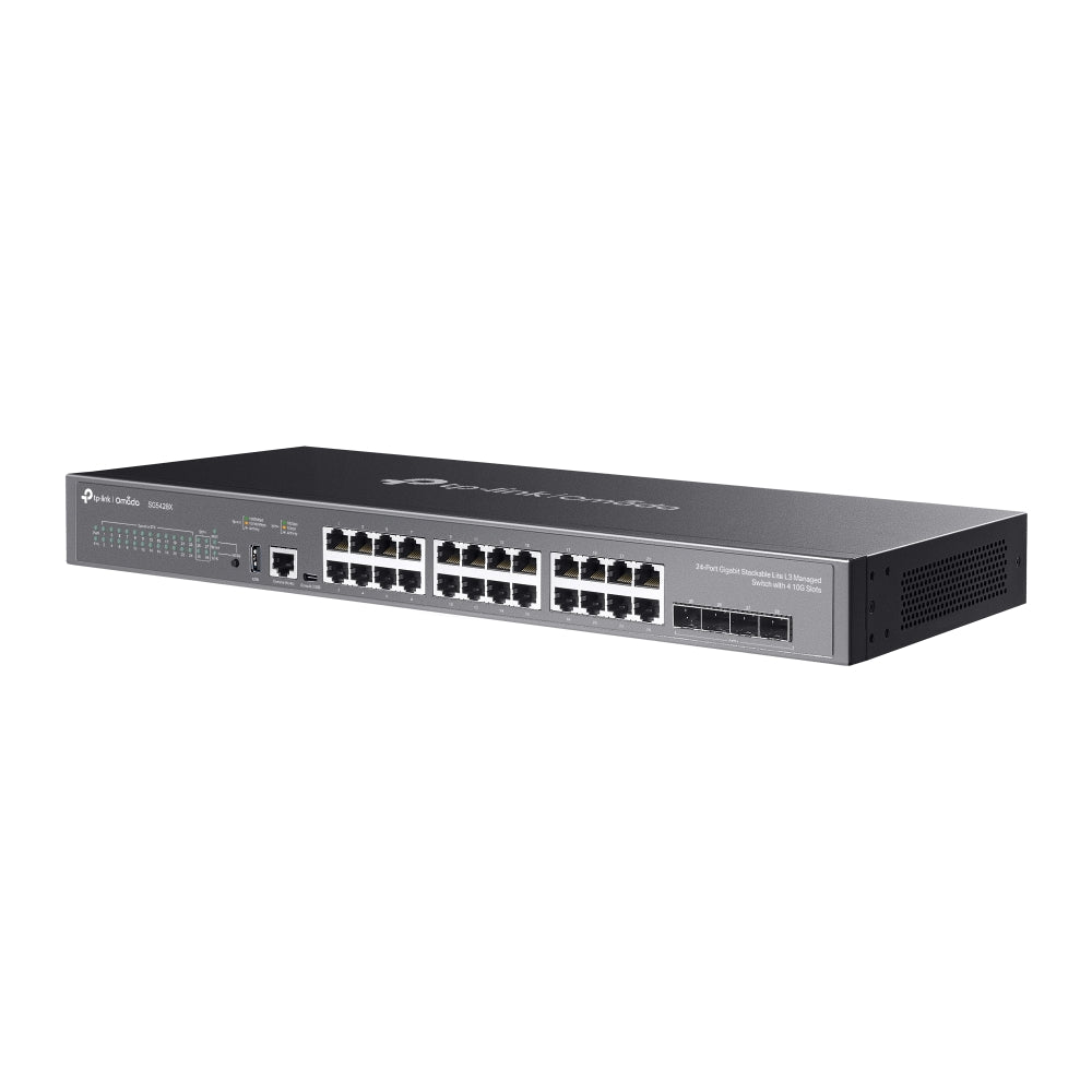 TP-Link Omada SG5428X – Switch administrable L3 Lite 24 ports Gigabit et 4 SFP+ 10G, empilable