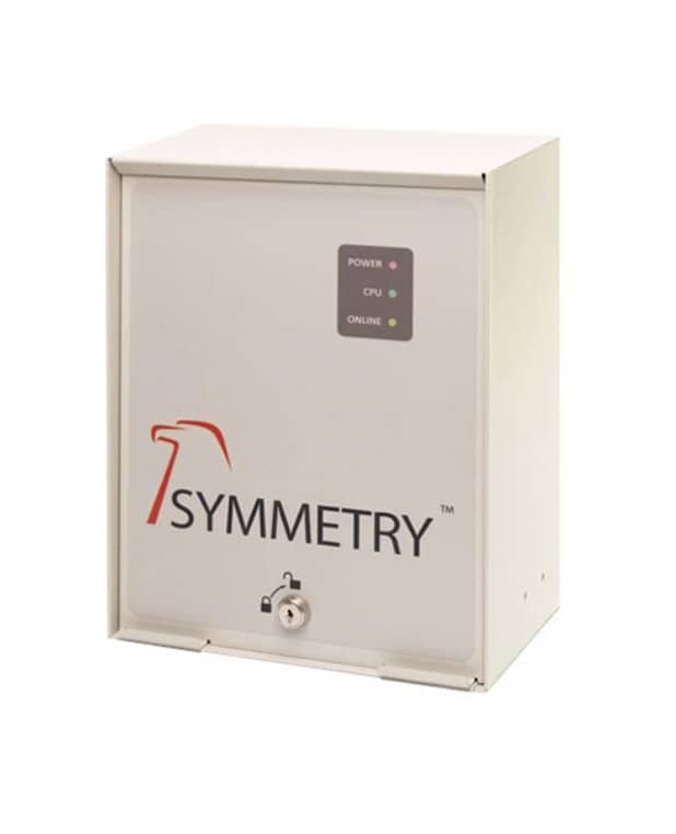 AMAG Symmetry SR-ENC5 – Coffret SR avec cage, fond de panier et autoprotection