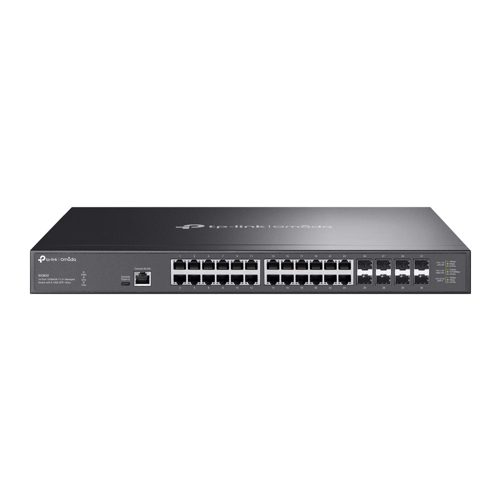 TP-Link Omada SX3832 – Switch administrable L2+ 24 ports 10G multi-gigabit et 8 SFP+ 10G