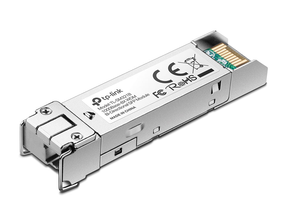 TP-Link Omada TL-SM321B-2 – Module SFP 1000BASE-BX WDM bidirectionnel monomode LC – 10 km