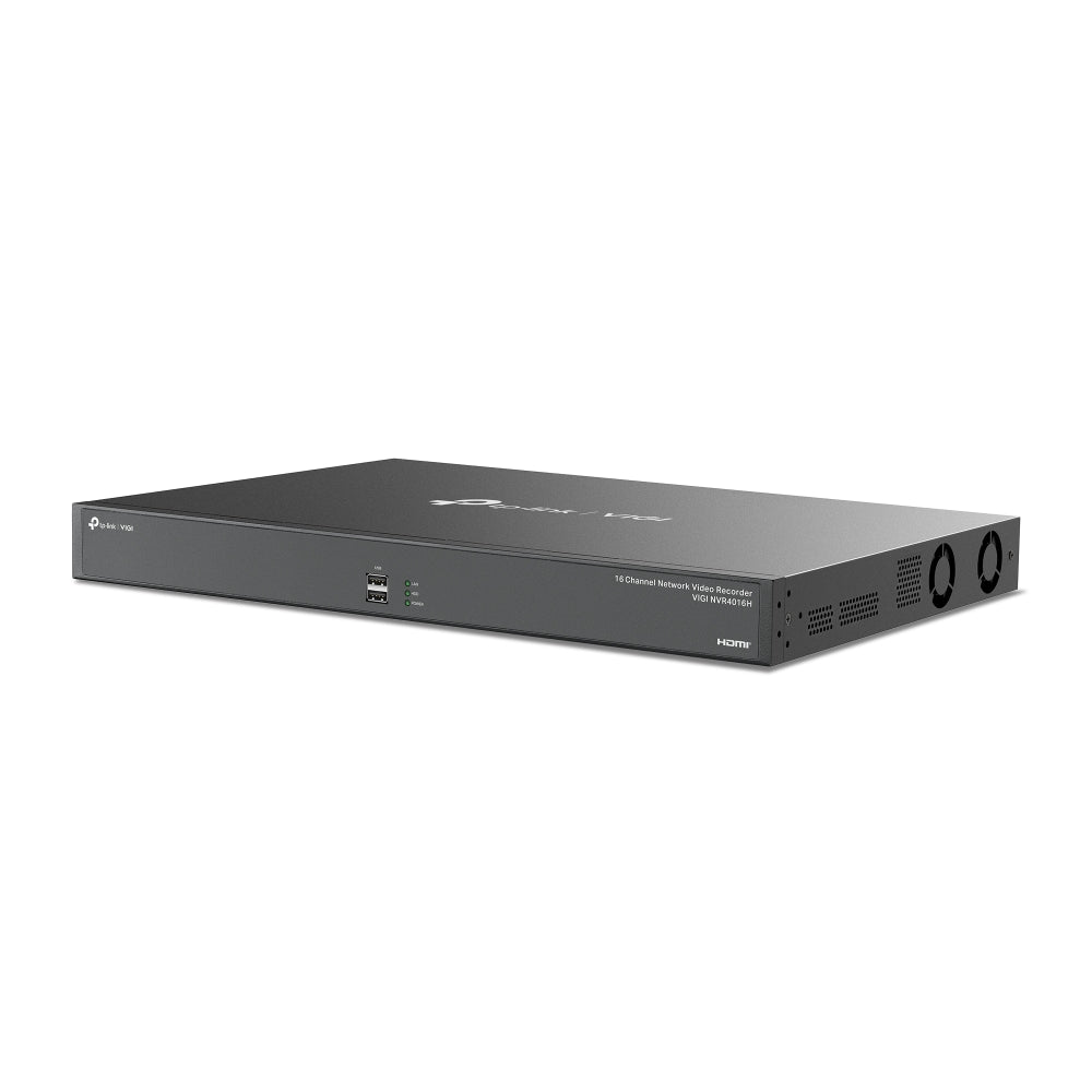TP-Link VIGI NVR4016H – Enregistreur vidéo réseau 16 voies rackable, 4 baies