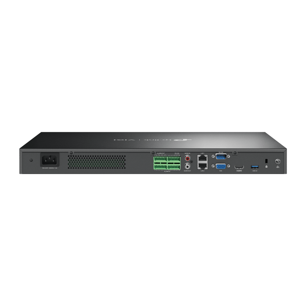 TP-Link VIGI NVR4032H – Enregistreur vidéo réseau 32 voies rackable, 4 baies