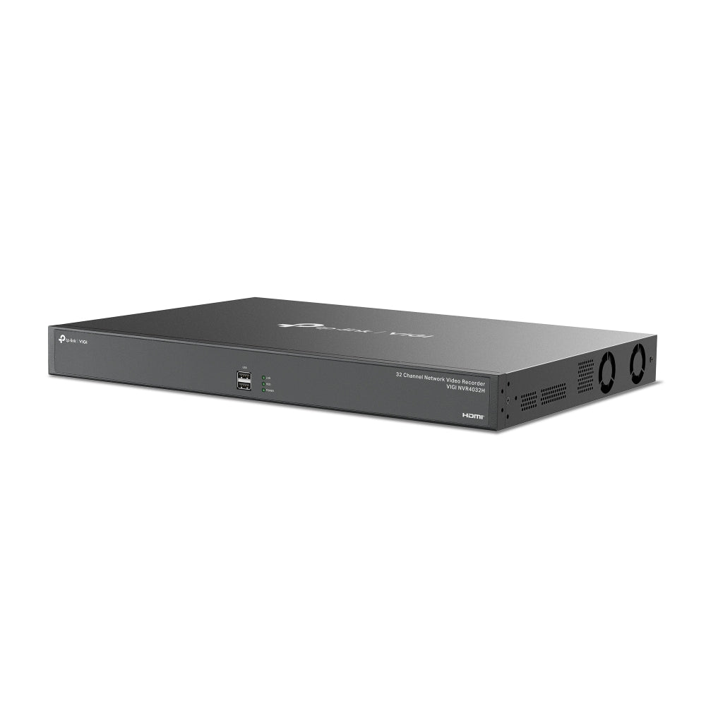 TP-Link VIGI NVR4032H – Enregistreur vidéo réseau 32 voies rackable, 4 baies