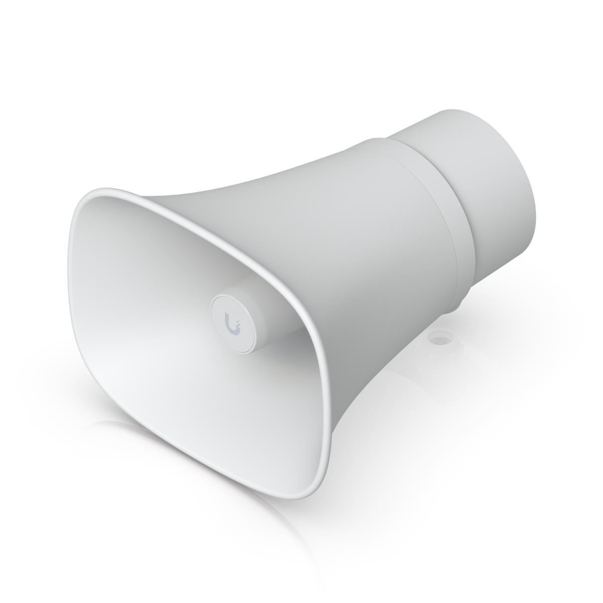 Ubiquiti UniFi Protect UP-AI-Horn-Speaker-W – Haut-parleur à pavillon extérieur PoE 120 dB (blanc)