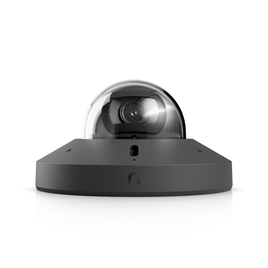 Ubiquiti UniFi Protect UVC-G6-Mini-Dome-B – Mini-dôme 4K IA intérieur, audio bidirectionnel, PoE (noir)