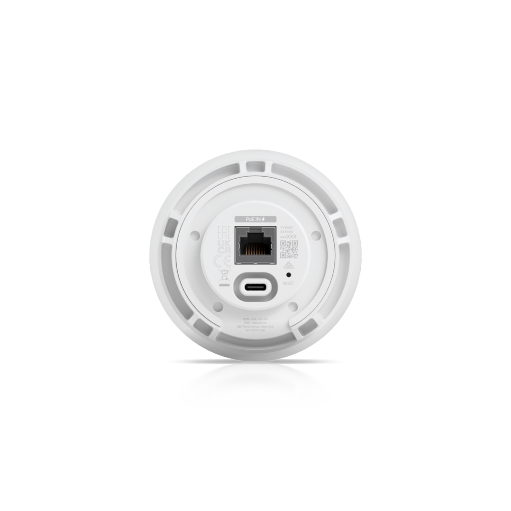 Ubiquiti UniFi Protect UVC-G5-Pro – Caméra bullet 4K, zoom optique 3x, PoE (blanc)