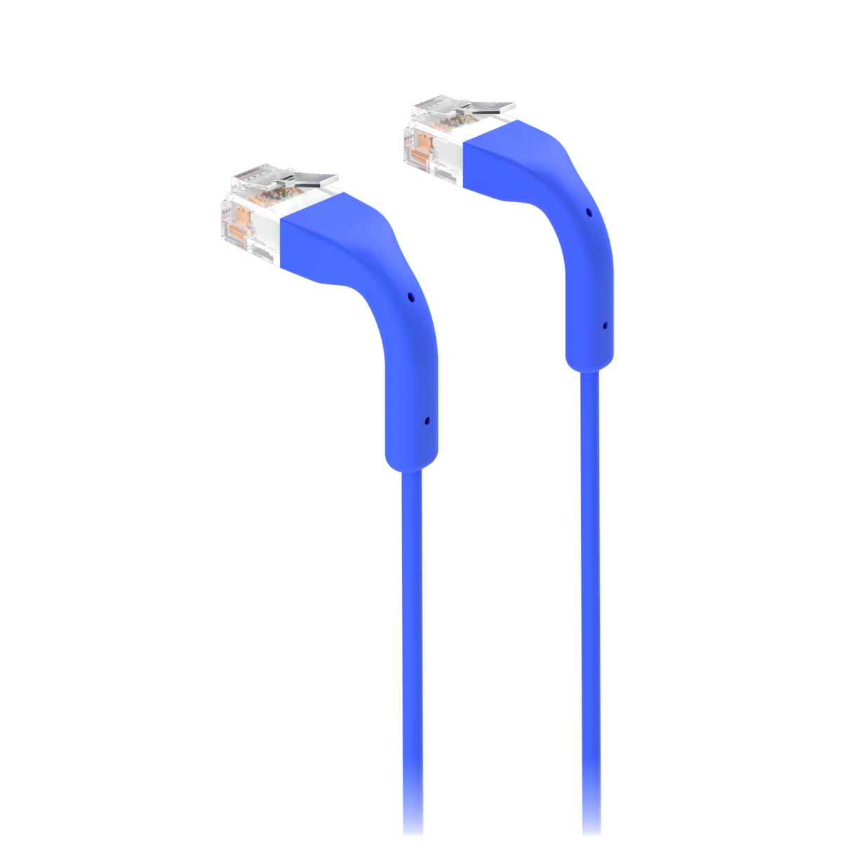 Ubiquiti UniFi UACC-Cable-Patch-2M-BL-10 – Cordon de brassage ultra-fin 10 GbE (bleu, 2 m, lot de 10)