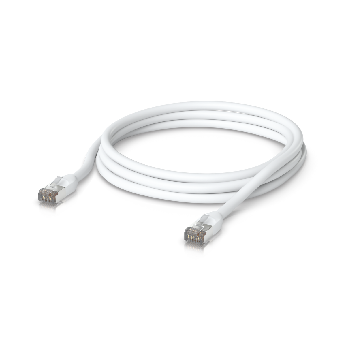 Ubiquiti UniFi UACC-Cable-Patch-Outdoor-3M-W – Cordon de brassage extérieur (blanc, 3 m)