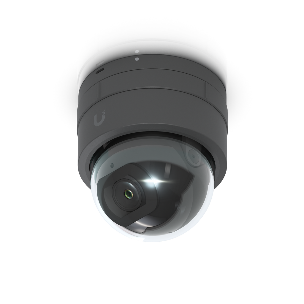 Ubiquiti UniFi Protect UVC-G5-Dome-Ultra-B – Mini-dôme 2K intérieur ultra-compact, PoE (noir)