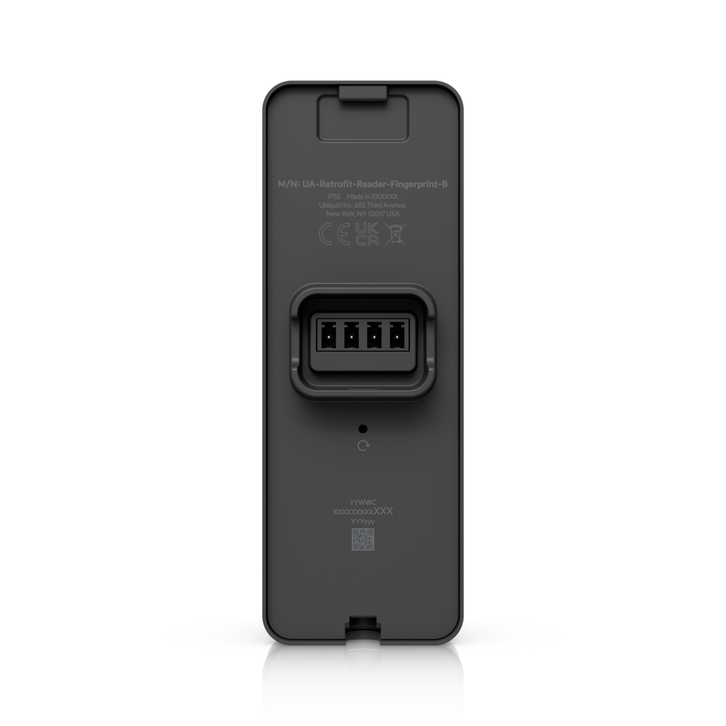 Ubiquiti UniFi Access UA-Retrofit-Reader-Fingerprint-B – Lecteur OSDP biométrique pour Retrofit Hub (noir)