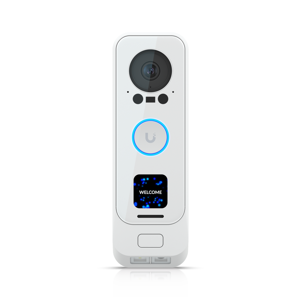 Ubiquiti UniFi Protect UVC-G4 Doorbell Pro PoE Kit-White – Kit sonnette vidéo PoE avec caméra colis et carillon PoE (blanc)