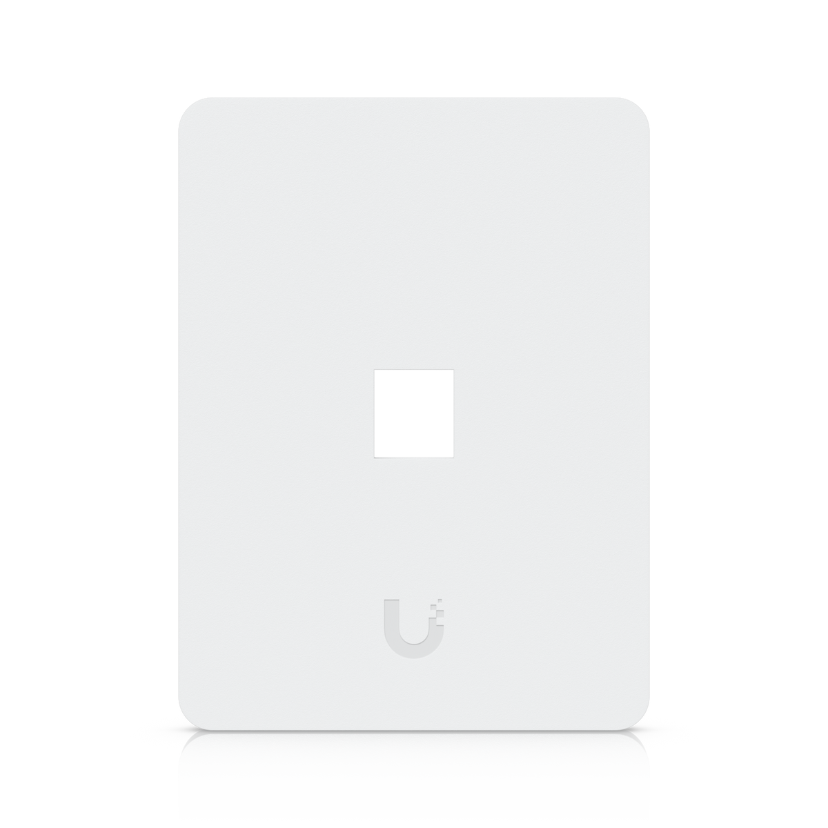 Ubiquiti UniFi UACC-WP-Keystone-V-1P – Plaque murale keystone peignable (lot de 4, verticale, 1 port)