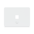 Ubiquiti UniFi UACC-WP-Keystone-H-1P – Plaque murale keystone peignable (lot de 4, horizontale, 1 port)