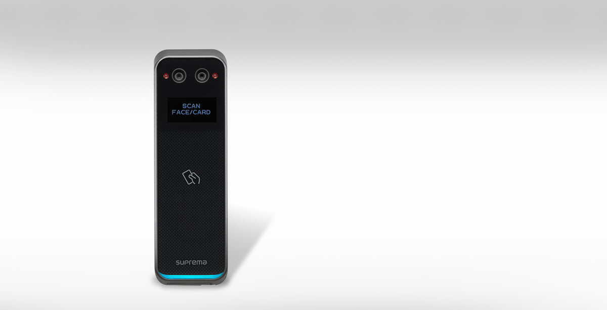 Suprema BioEntry W3 BEW3-DB – Lecteur facial IA extérieur fin, RFID EM/MIFARE/DESFire