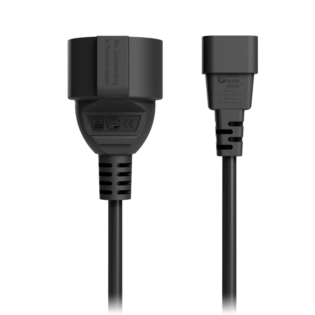 Ubiquiti UniFi UACC-Cable-C14-SK-F – Câble adaptateur C14 vers prise type F (Schuko)