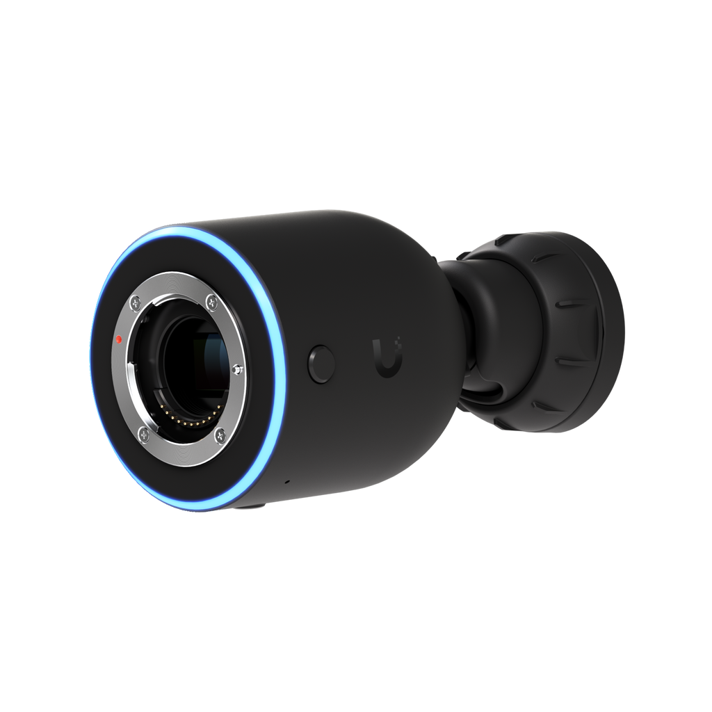 Ubiquiti UniFi Protect UVC-AI-DSLR-LD – Caméra 4K capteur 4/3" à optique M.Zuiko, PoE+ (objectif longue distance, noir)