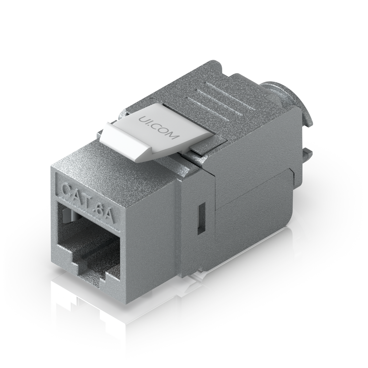 Ubiquiti UniFi UACC-Keystone-Jack-C6A – Embase keystone Cat6A sans outil (lot de 12)