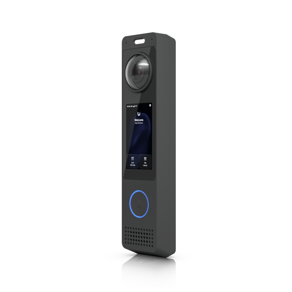 Ubiquiti UniFi Access UVC-G6-Pro-Entry – Portier vidéo 12 MP avec écran tactile, NFC, PoE+
