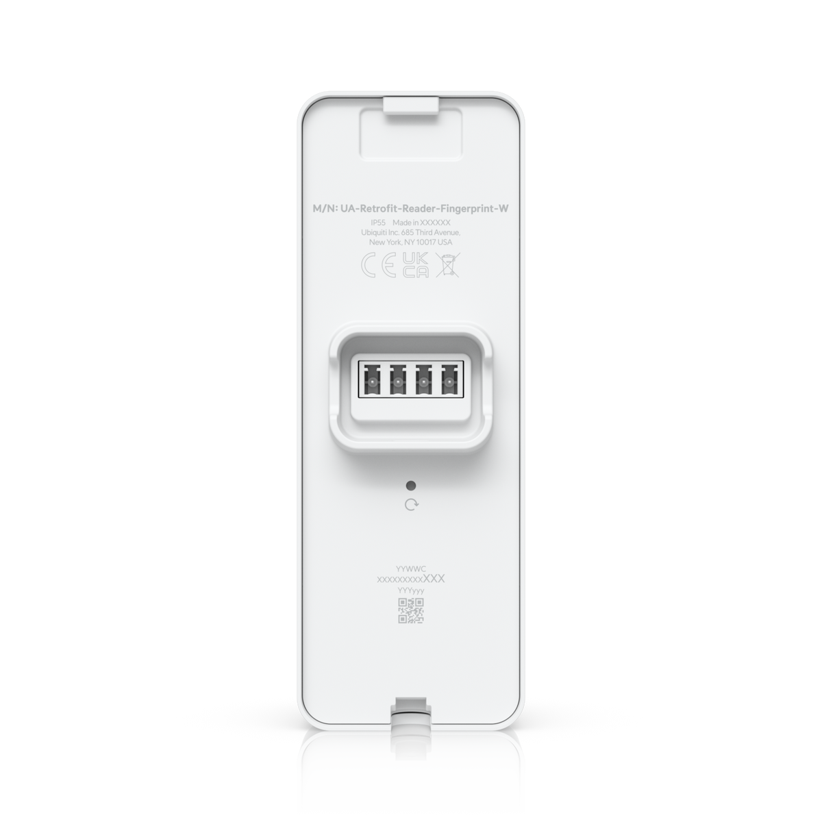 Ubiquiti UniFi Access UA-Retrofit-Reader-Fingerprint-W – Lecteur OSDP biométrique pour Retrofit Hub (blanc)