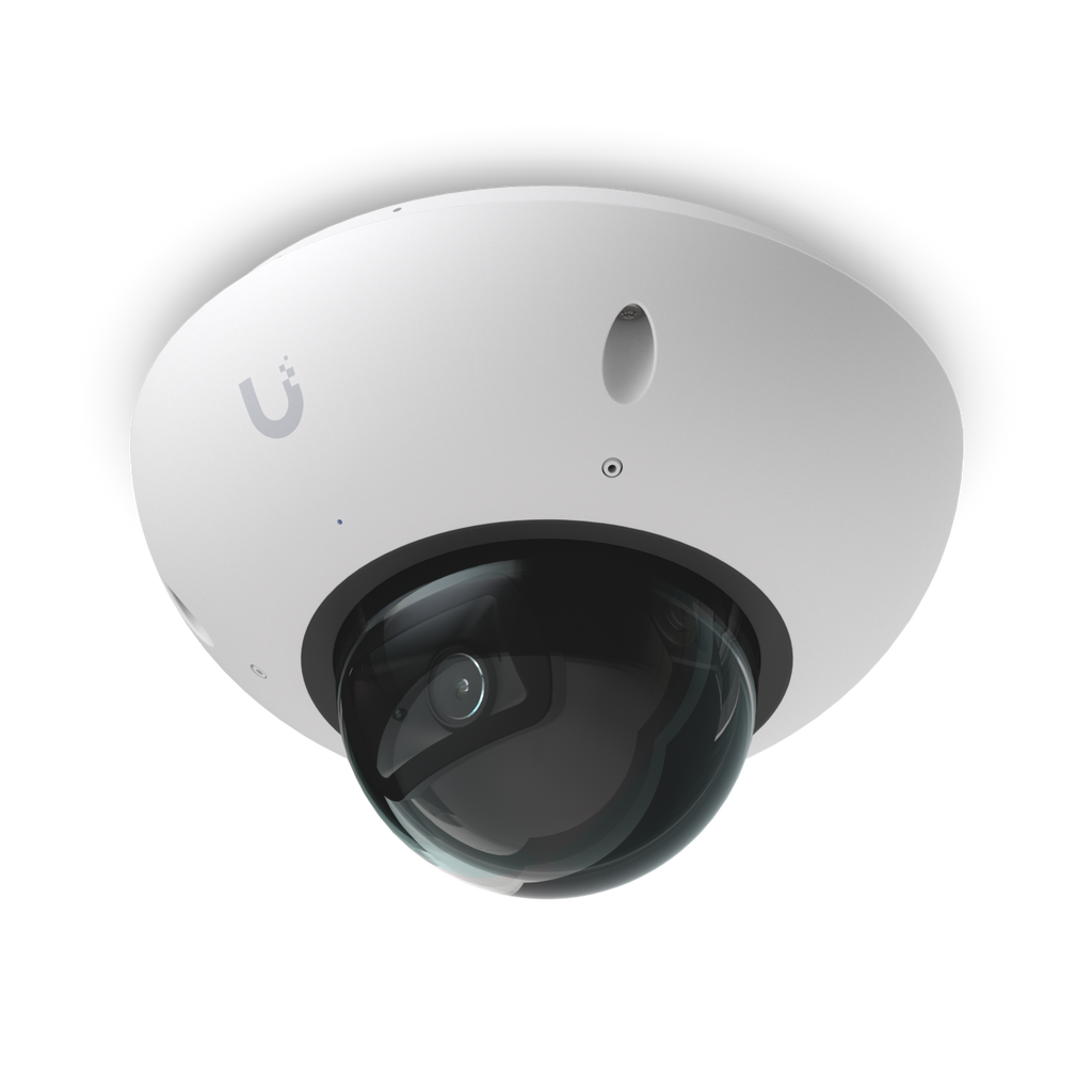Ubiquiti UniFi Protect UVC-G6-Dome-W – Caméra dôme 4K IA anti-vandale IK10, PoE (blanc)