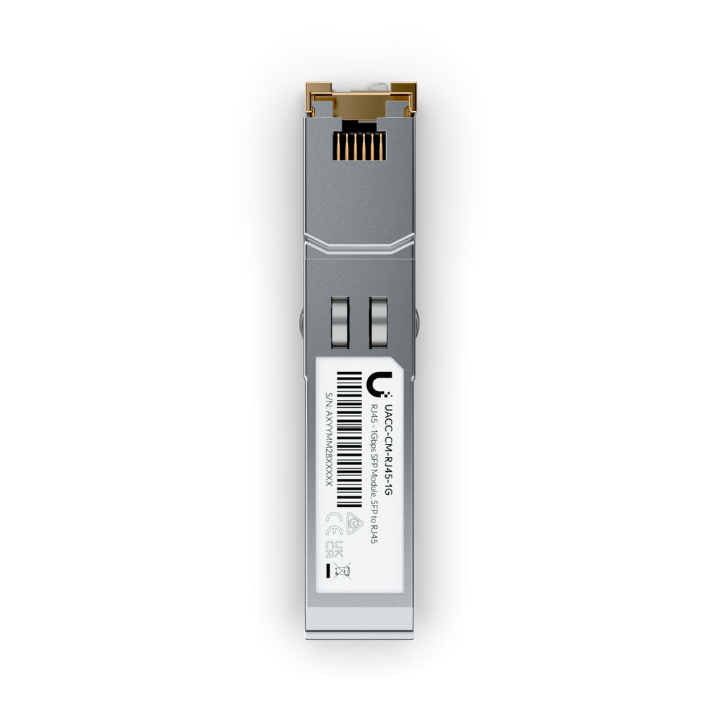 Ubiquiti UniFi UACC-CM-RJ45-1G – Module SFP vers RJ45 1G