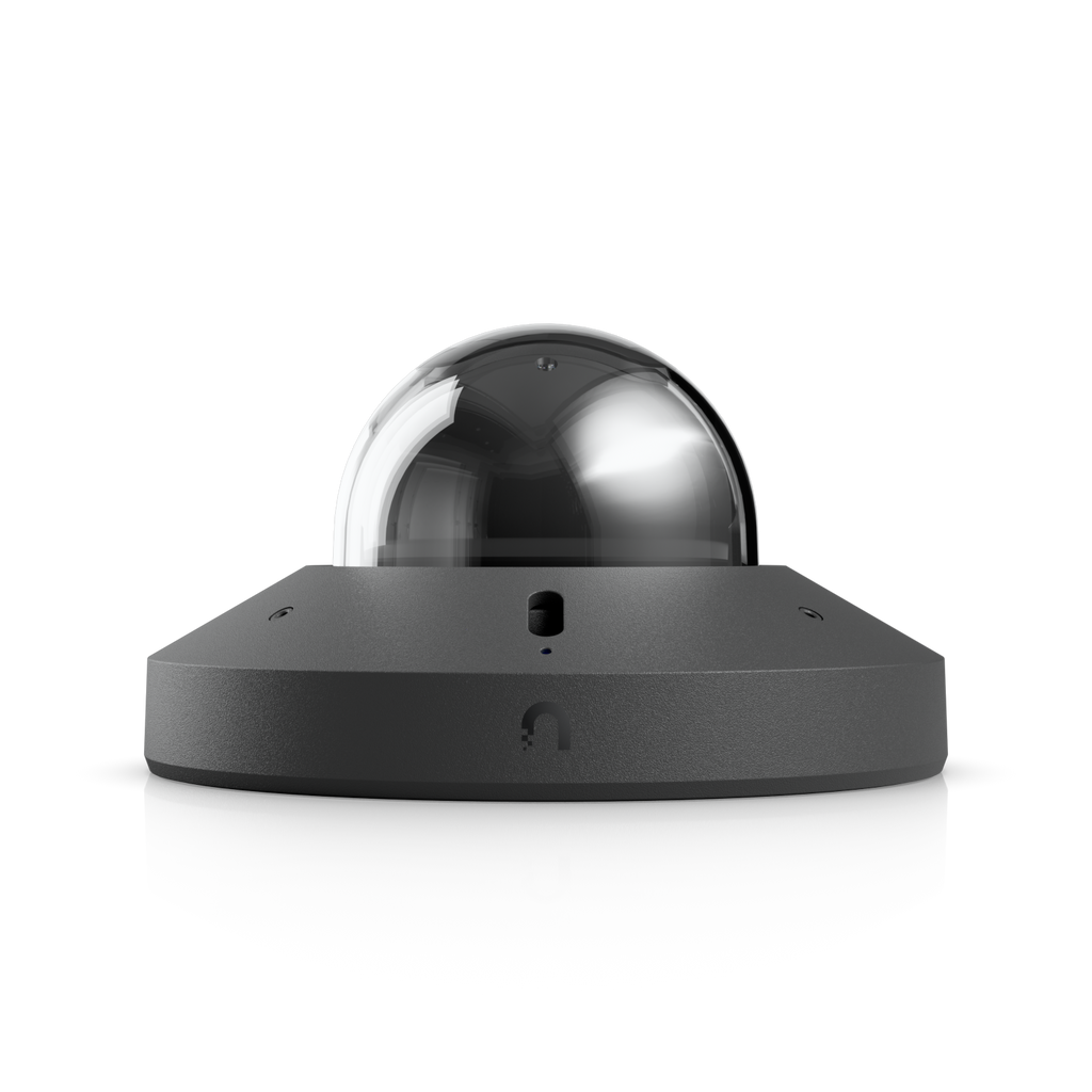 Ubiquiti UniFi Protect UVC-G6-Mini-Dome-B – Mini-dôme 4K IA intérieur, audio bidirectionnel, PoE (noir)