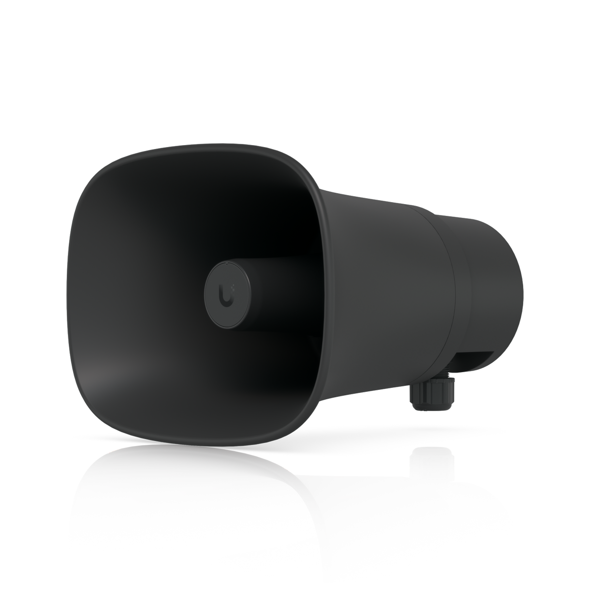 Ubiquiti UniFi Protect UP-AI-Horn-Speaker-B – Haut-parleur à pavillon extérieur PoE 120 dB (noir)