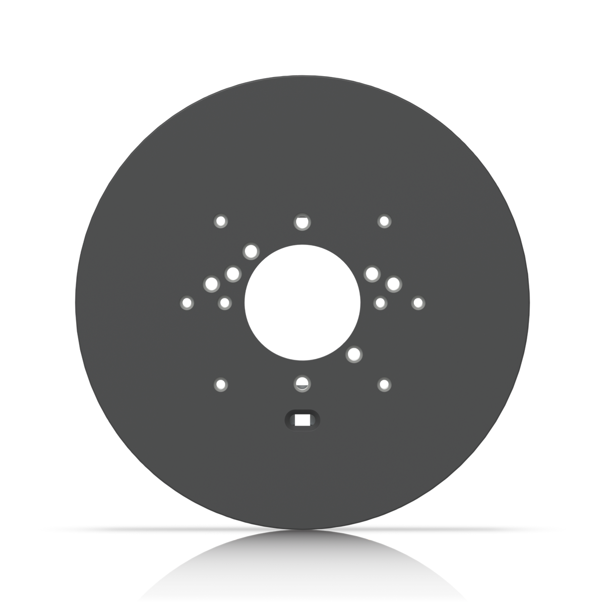 Ubiquiti UniFi Protect UACC-GB-Plate-B – Plaque d'adaptation boîte d'encastrement pour caméras (noir)