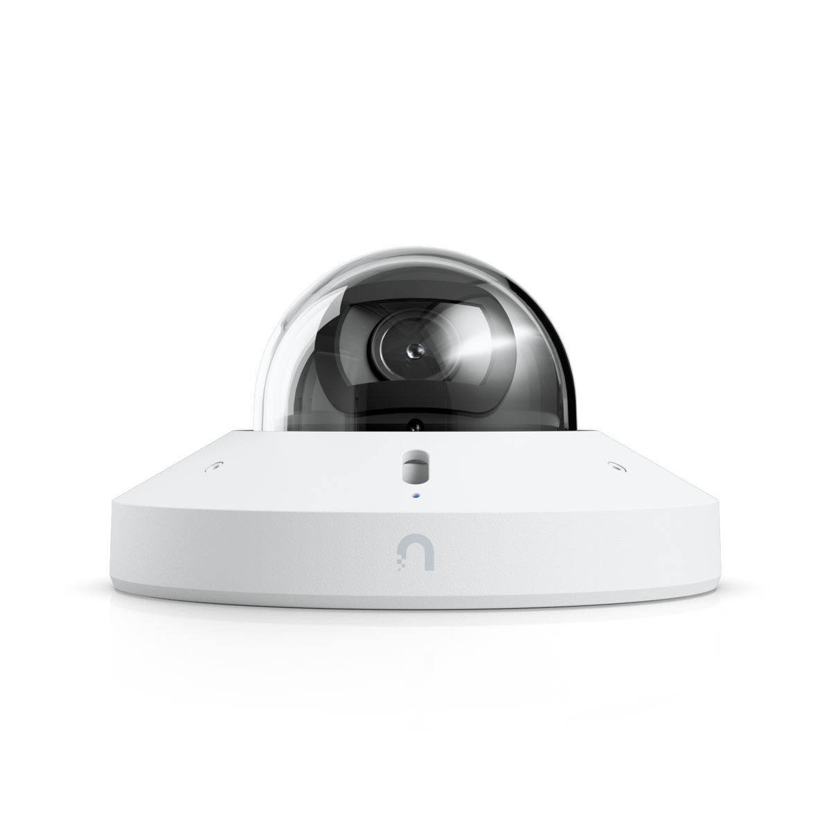 Ubiquiti UniFi Protect UVC-G6-Mini-Dome-W – Mini-dôme 4K IA intérieur, audio bidirectionnel, PoE (blanc)