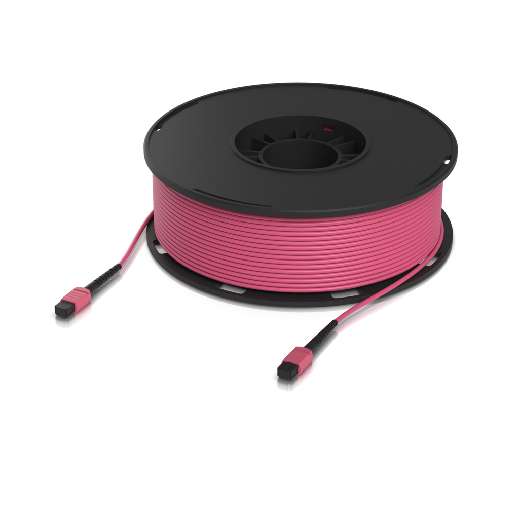 Ubiquiti UniFi UACC-OFC-MA-MPMP-100M – Jarretière fibre OM4 MPO-12 UPC (100 m)