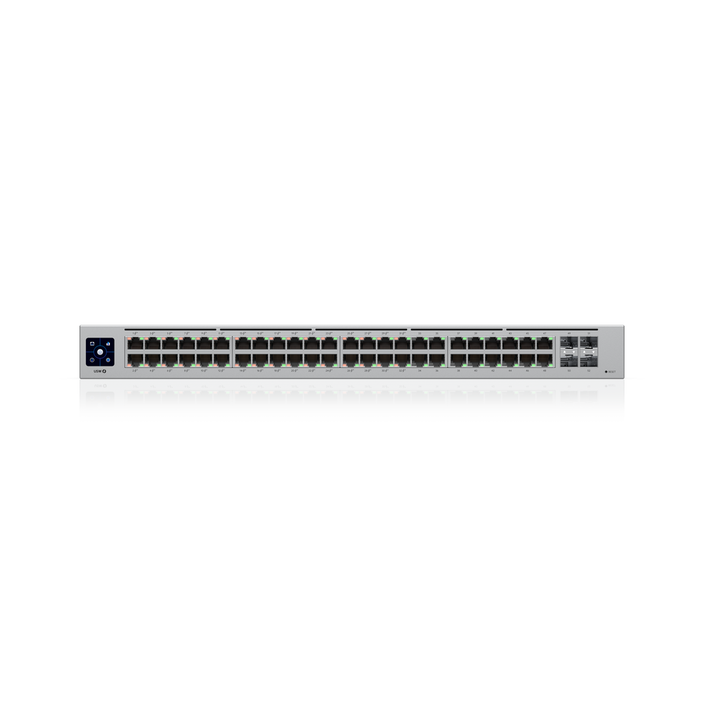 Ubiquiti UniFi USW-48-POE-EU – Switch 48 PoE niveau 2 sans ventilateur