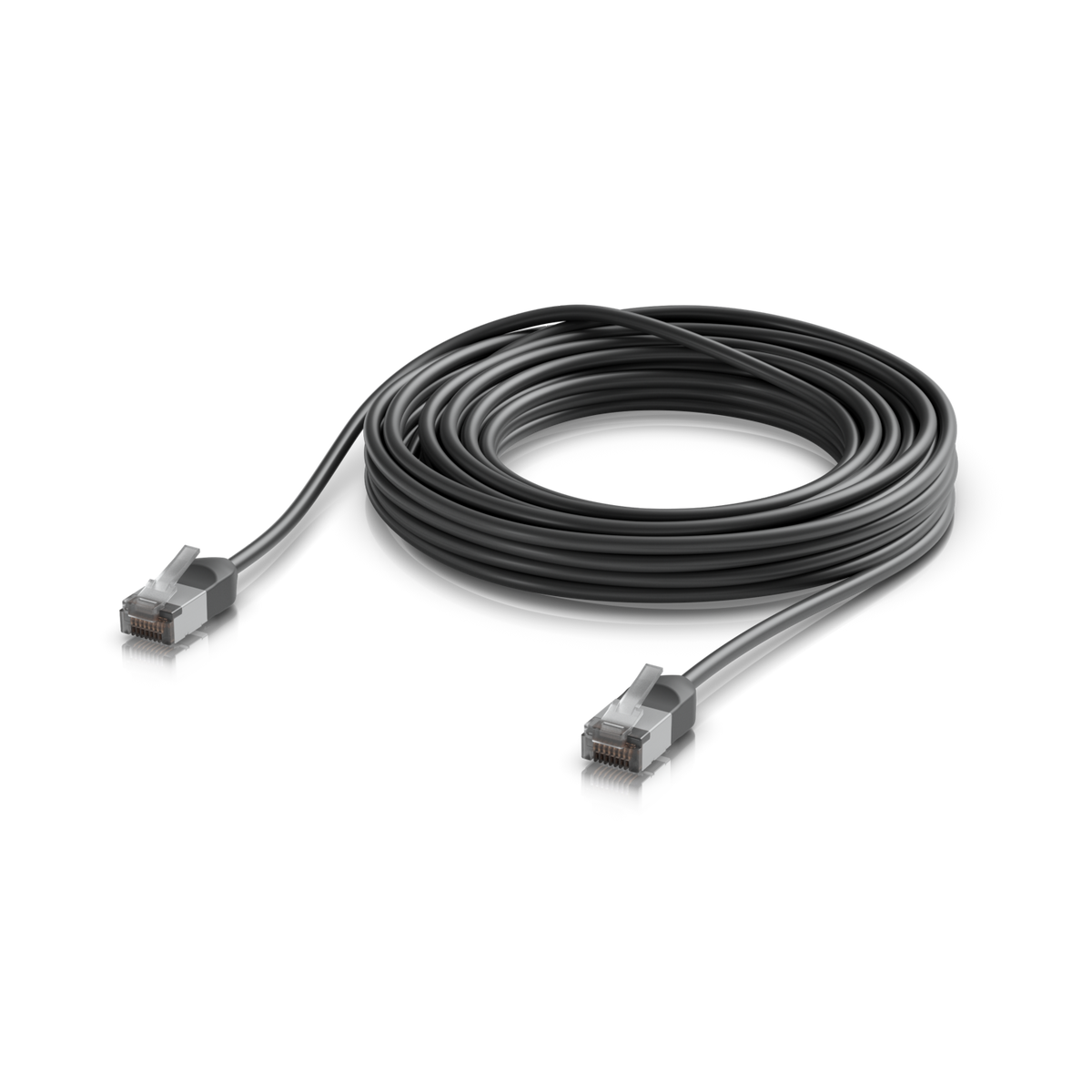 Ubiquiti UniFi UACC-Cable-Patch-Outdoor-C6A-8M-BK – Cordon de brassage premium extérieur blindé (noir, 8 m)