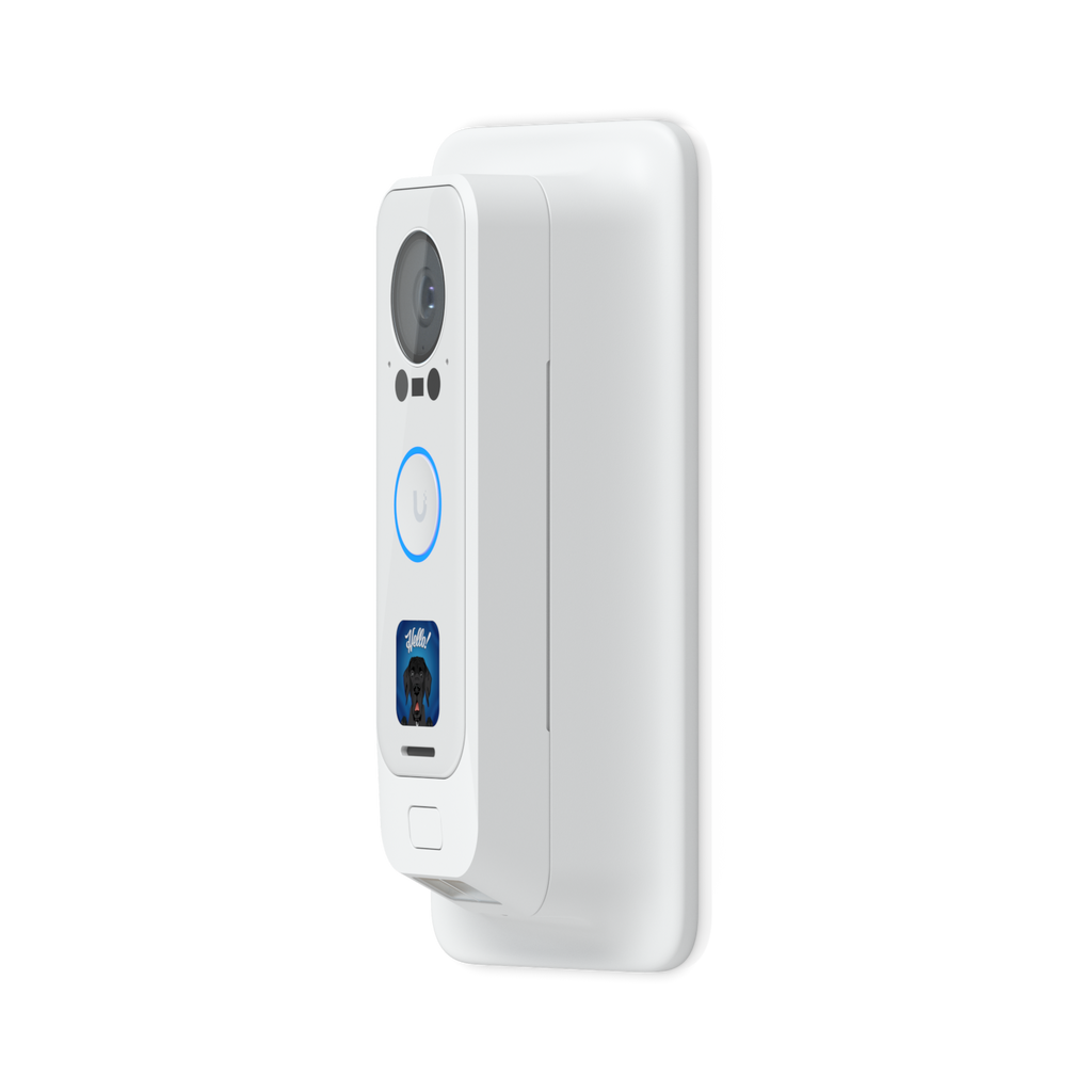 Ubiquiti UniFi Protect UACC-G4 Doorbell Pro PoE-Gang Box-White – Plaque de montage boîte 1 poste pour G4 Doorbell Pro PoE (blanc)
