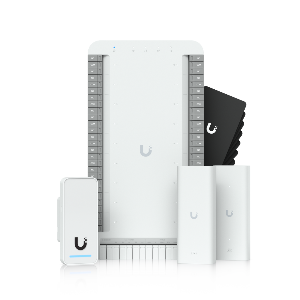 Ubiquiti UniFi Access UA-G3-SK-Elevator – Kit ascenseur 18 étages : hub + lecteur G3