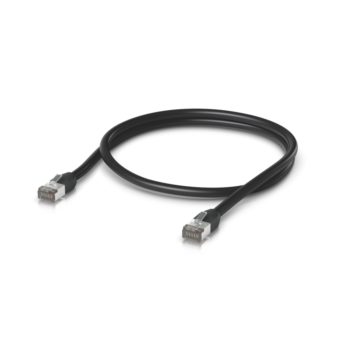 Ubiquiti UniFi UACC-Cable-Patch-Outdoor-1M-BK – Cordon de brassage extérieur (noir, 1 m)