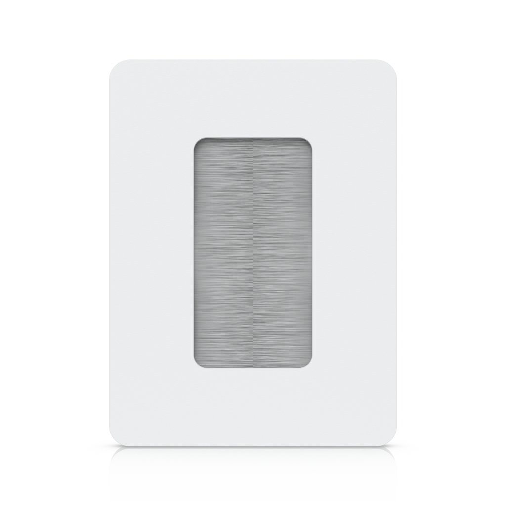 Ubiquiti UniFi UACC-WP-TH – Plaque murale passe-câble peignable (lot de 2)