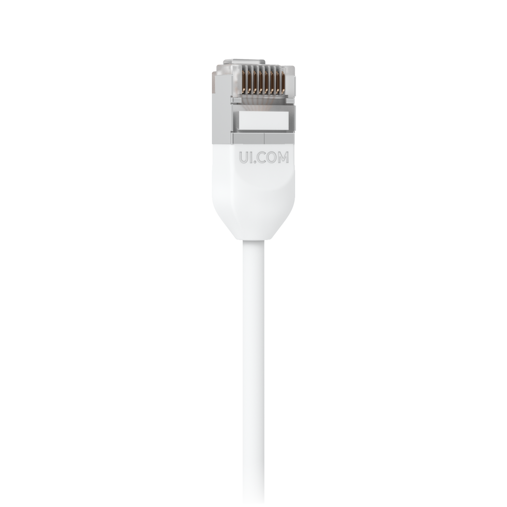 Ubiquiti UniFi UACC-Cable-Patch-Outdoor-C6A-12M-W – Cordon de brassage premium extérieur blindé (blanc, 12 m)