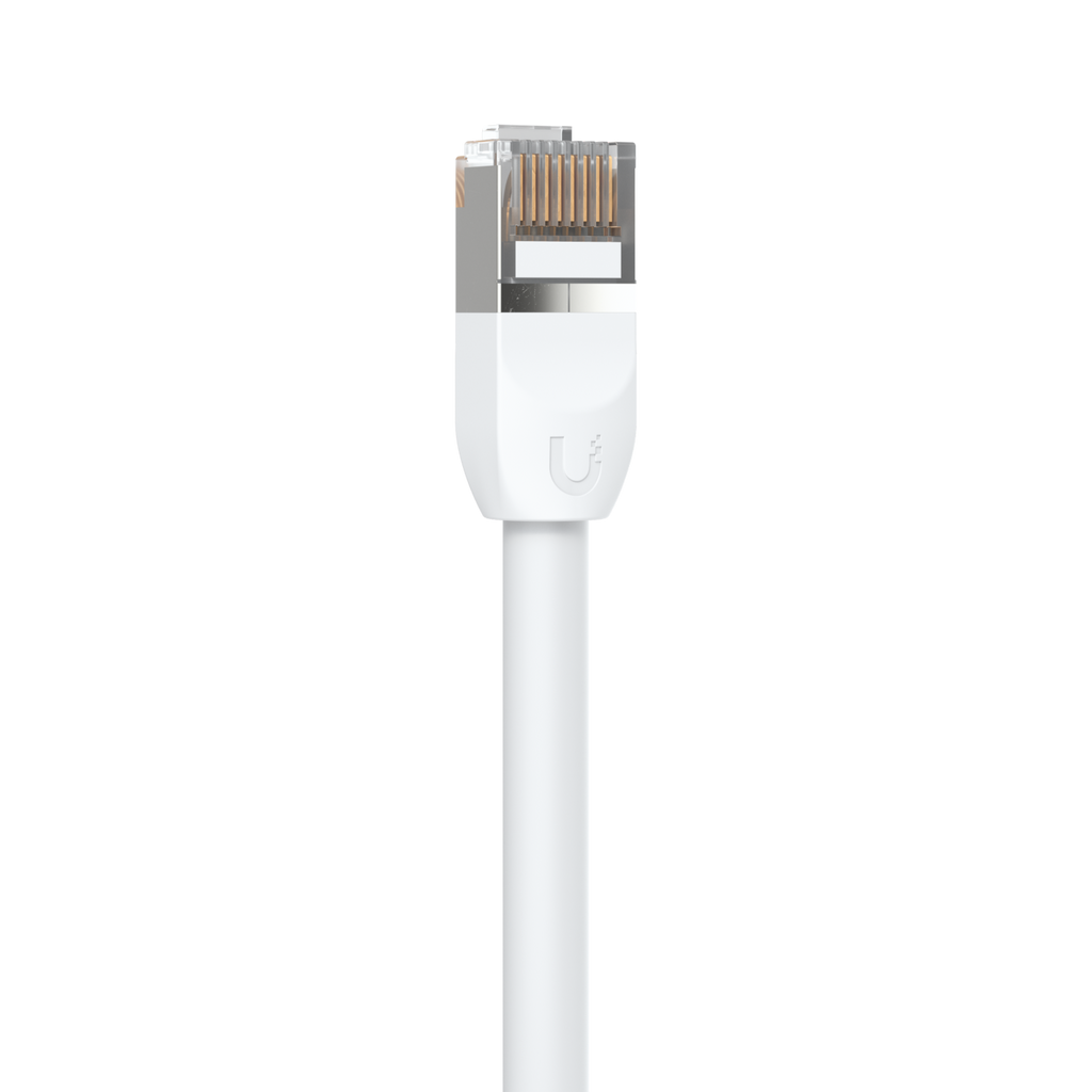 Ubiquiti UniFi UACC-Cable-Patch-Outdoor-1M-W – Cordon de brassage extérieur (blanc, 1 m)