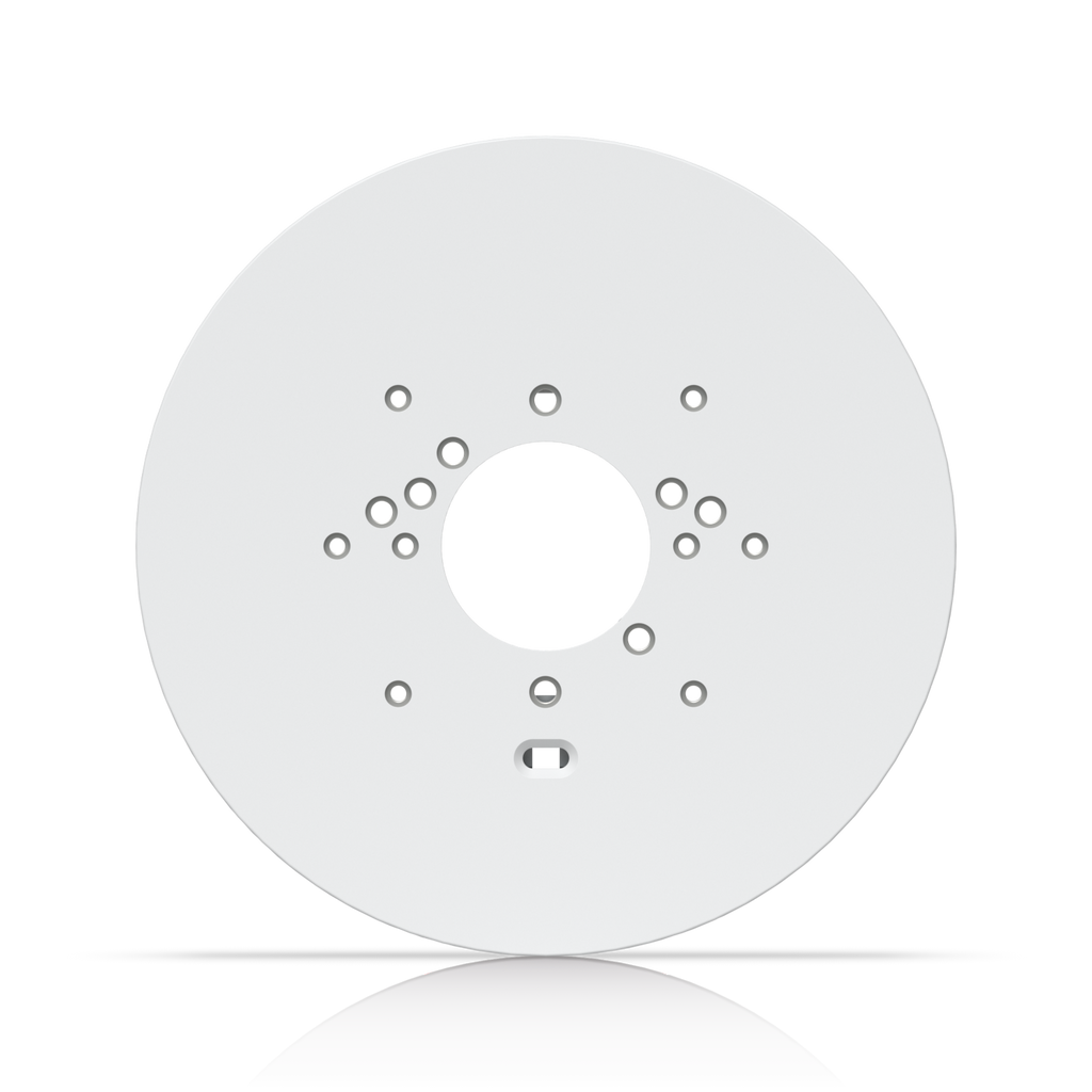 Ubiquiti UniFi Protect UACC-GB-Plate-W – Plaque d'adaptation boîte d'encastrement pour caméras (blanc)