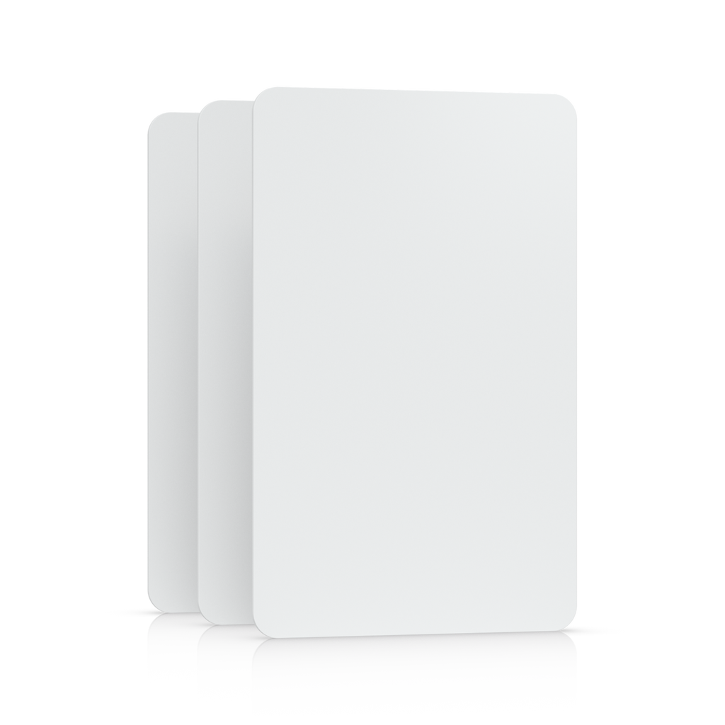 Ubiquiti UniFi Access UA-Card-W-10 – Badges NFC DESFire EV3 (blanc, lot de 10)
