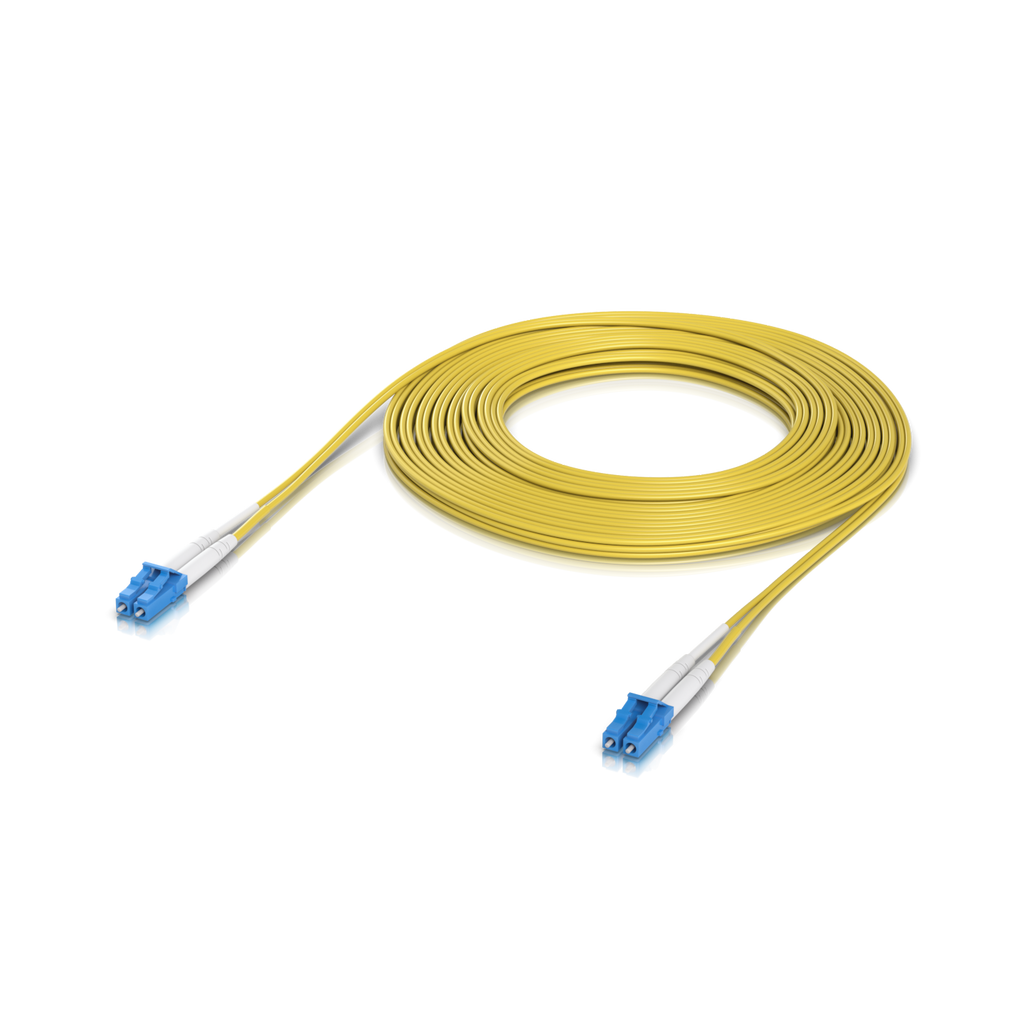 Ubiquiti UniFi UACC-OFC-S2-LULU-10M – Jarretière fibre OS2 LC/UPC duplex (10 m)