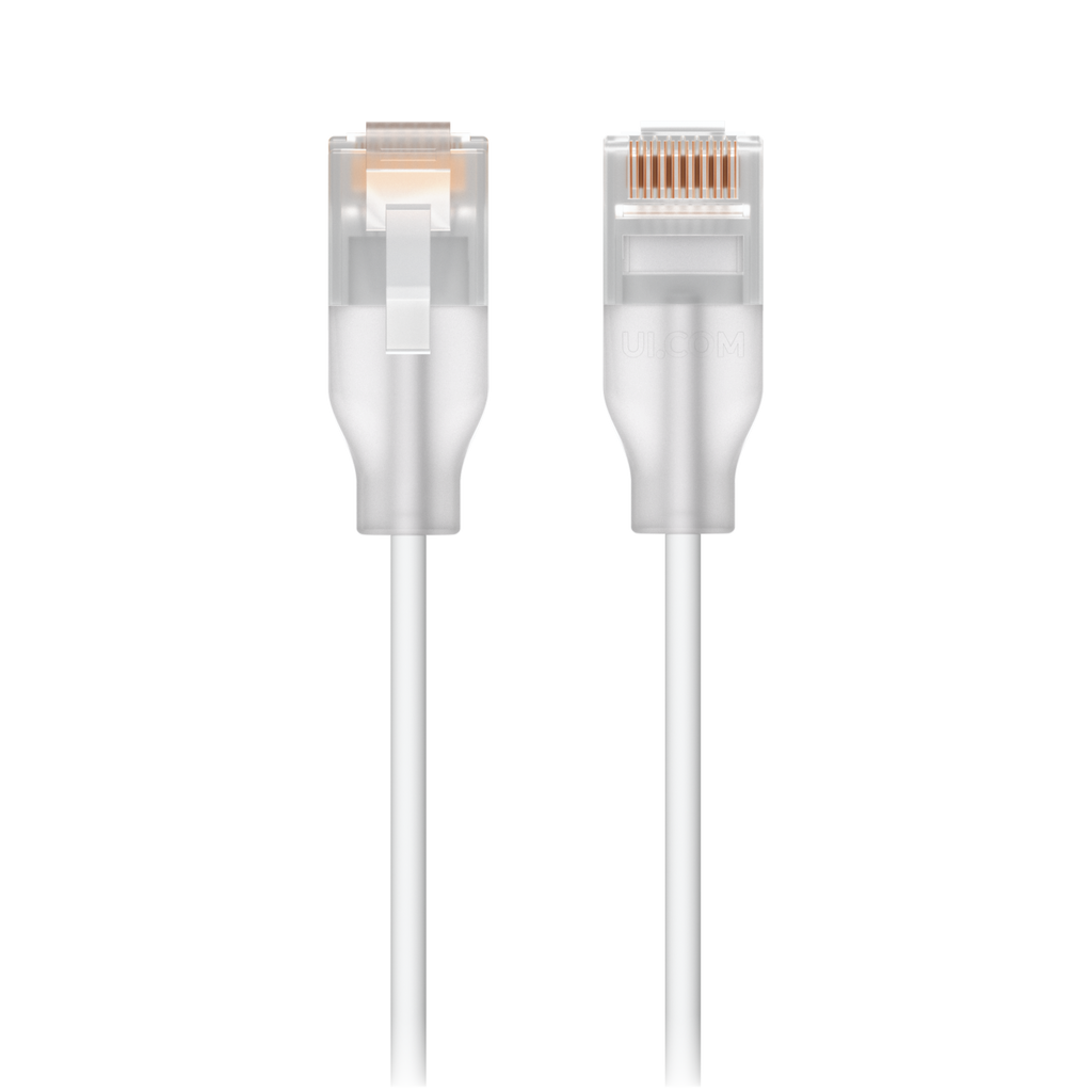 Ubiquiti UniFi UACC-Cable-Patch-EL-2M-W – Cordon de brassage Etherlighting (2 m)