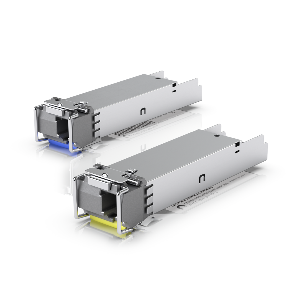 Ubiquiti UniFi UACC-OM-SM-1G-S-2 – Module optique SFP 1G BiDi monomode (lot de 2)