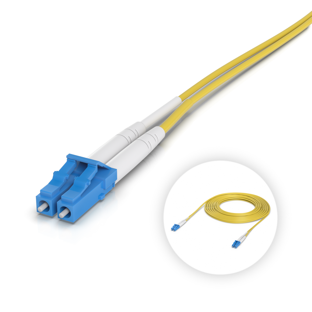 Ubiquiti UniFi UACC-OFC-S2-LULU-15M – Jarretière fibre OS2 LC/UPC duplex (15 m)
