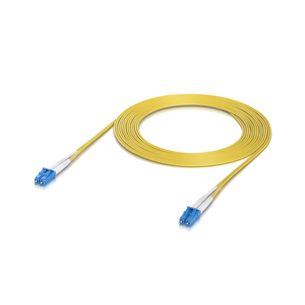 Ubiquiti UniFi UACC-OFC-S2-LULU-3M-50 – Jarretière fibre OS2 LC/UPC duplex (3 m, lot de 50)