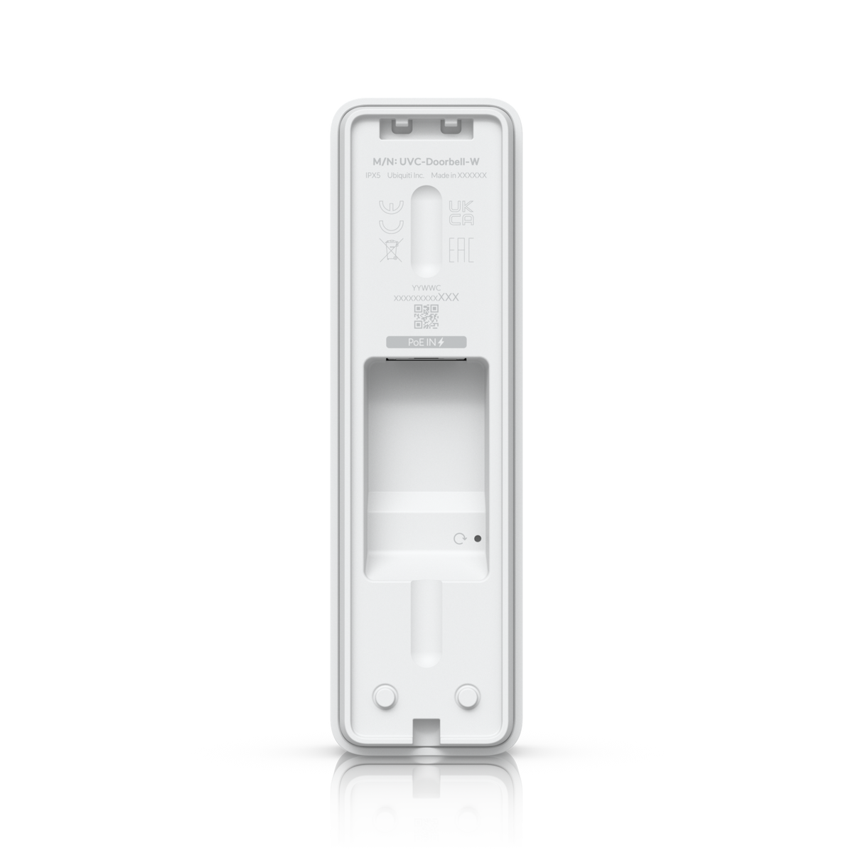 Ubiquiti UniFi Protect UVC-Doorbell-Lite-W – Sonnette vidéo PoE 5 MP (blanc)