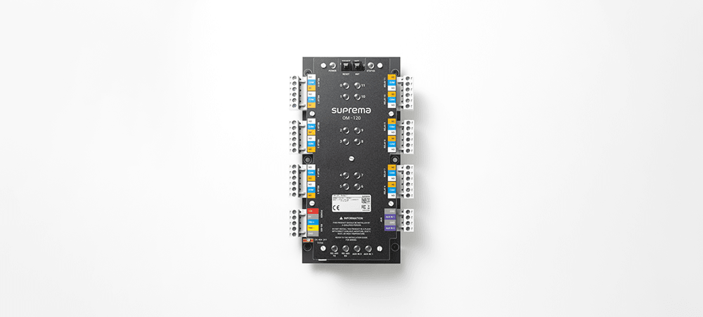 Suprema Output Module OM-120 – Module d'extension 12 relais