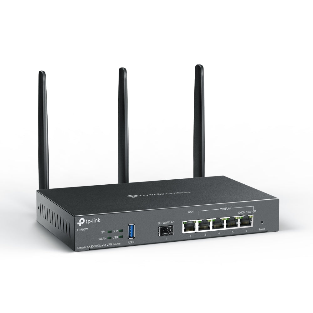 TP-Link Omada ER706W – Routeur VPN Gigabit Wi-Fi AX3000