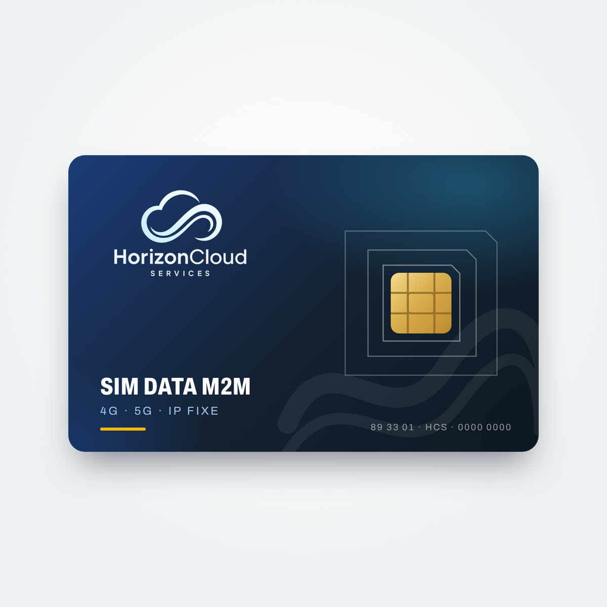 Carte SIM M2M Horizon Cloud Services incluse